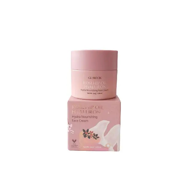 GLAMFOX Rosehip Oil Hyaluron Hydra Nourishing Face Cream 50g