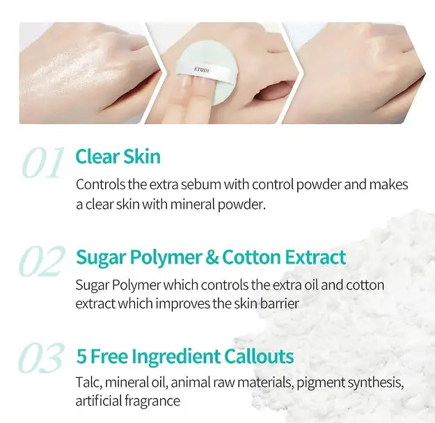 ETUDE HOUSE Zero Sebum Drying Powder 6g