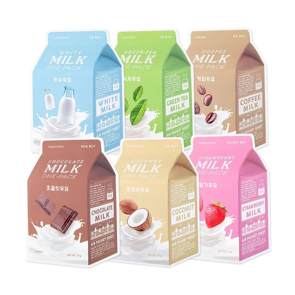 A'PIEU Coffee Milk One-Pack Face Mask Sheet 21g *EXPIRY DATE*