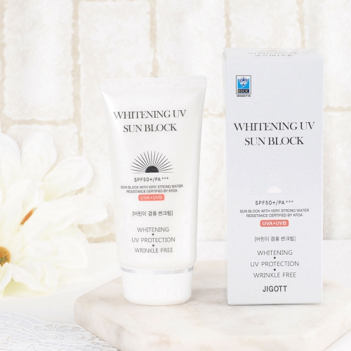 JIGOTT Whitening UV Sun Block SPF50+/PA+++ 70ml