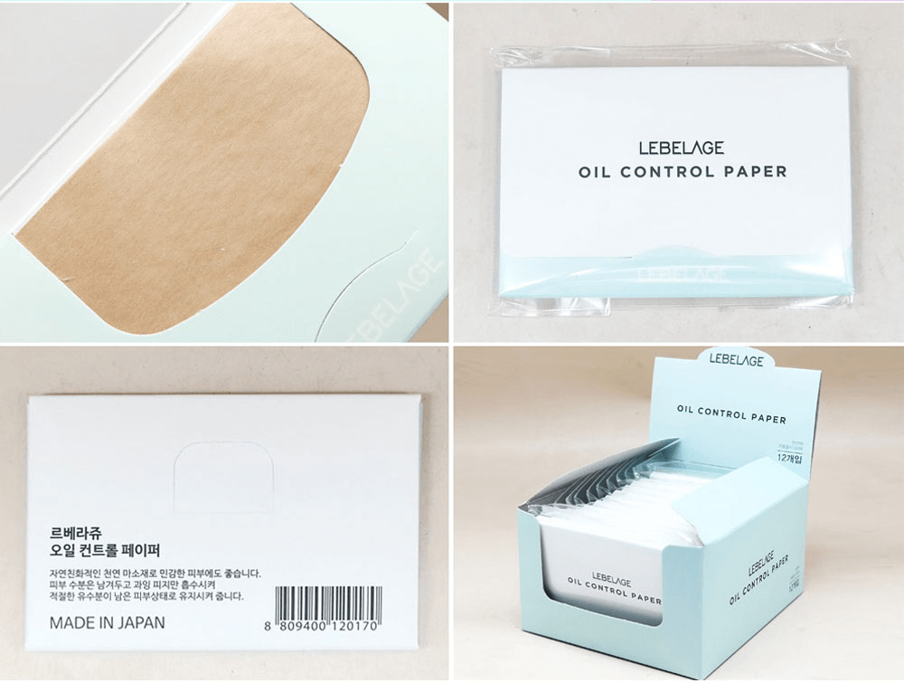 LEBELAGE Oil Control Paper 1 Pack (50pcs)