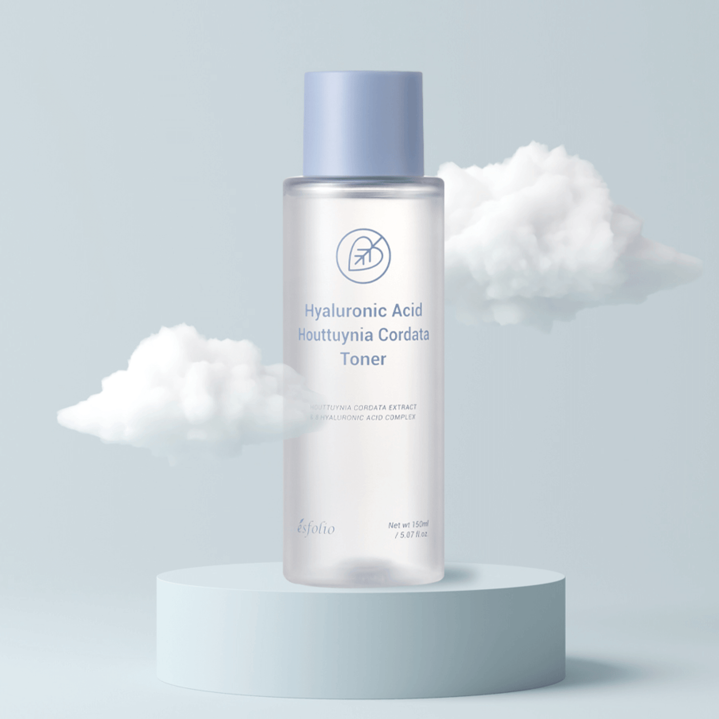 ESFOLIO Hyaluronic Acid Houttuynia Cordata Toner 150ml