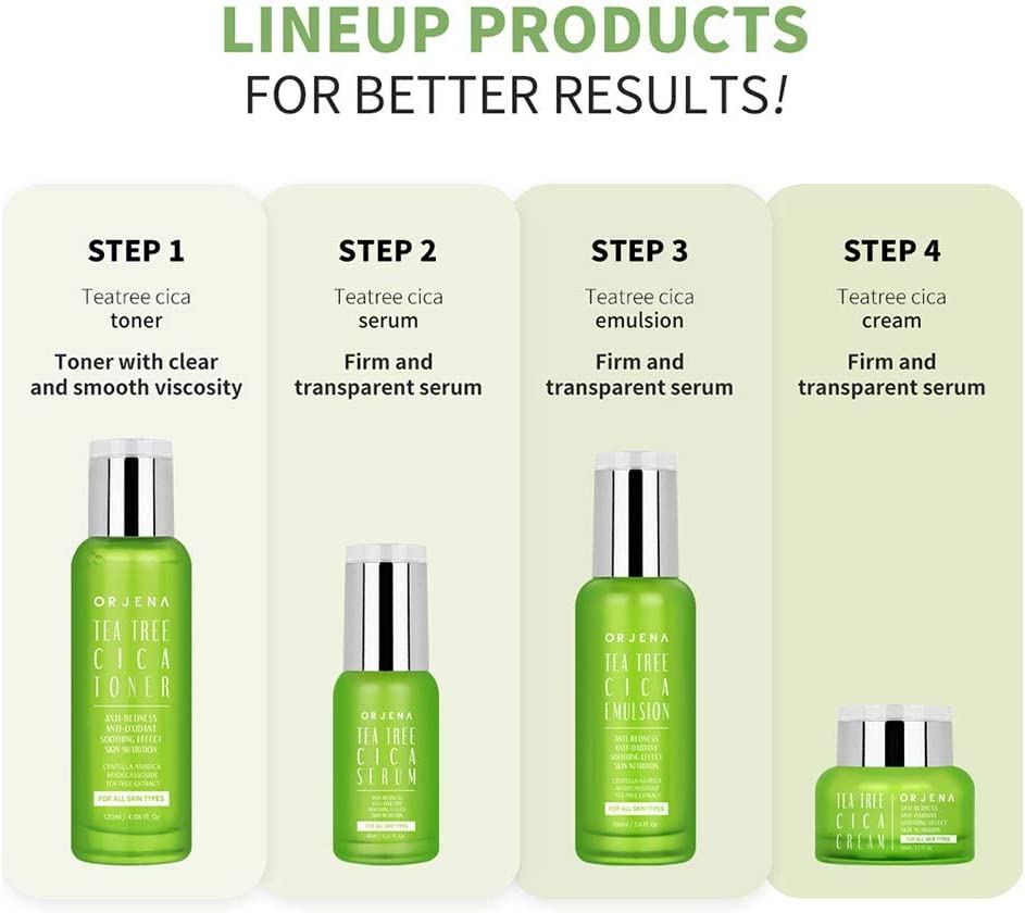 ORJENA Tea Tree Cica Toner 120ml