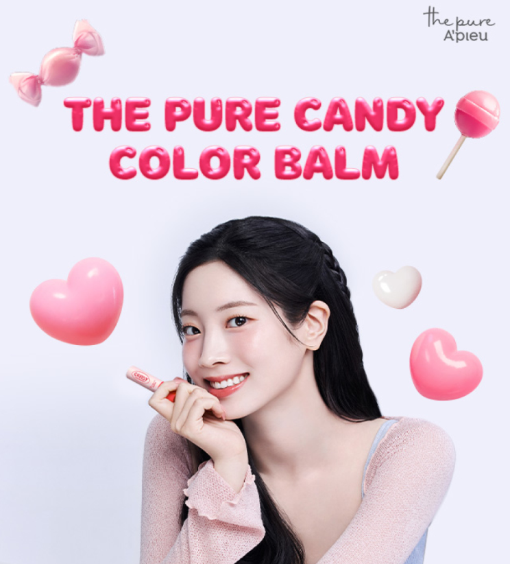 A'PIEU The Pure Candy Color Balm #02 Plum 3.9g