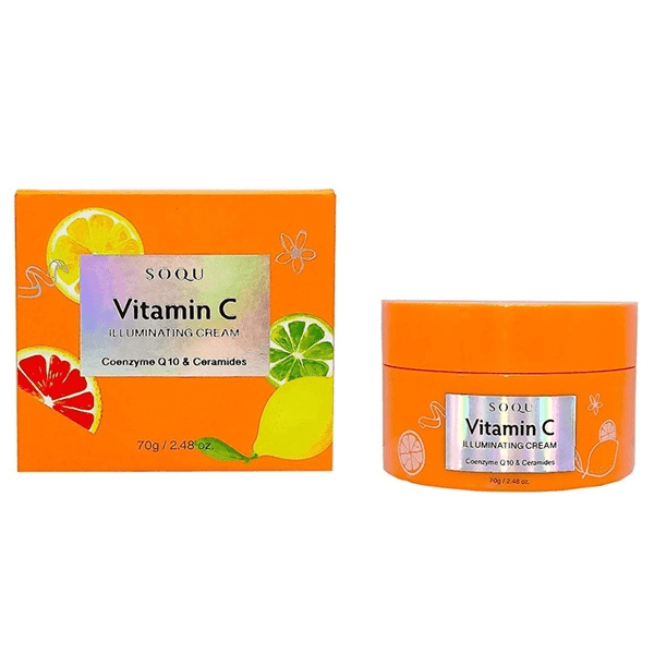 SOQU Vitamin C Illuminating Cream Coenzyme Q10 & Ceramides 70g