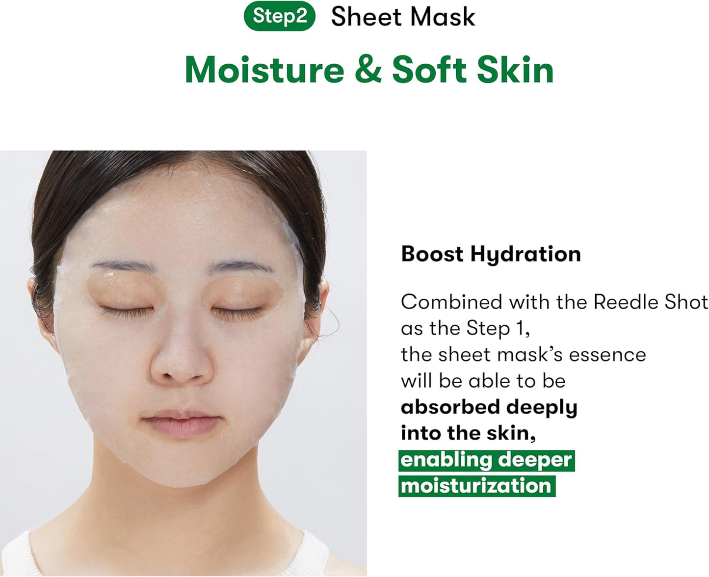 VT Reedle Shot 100 2 Step Mask 25g + 1.5g