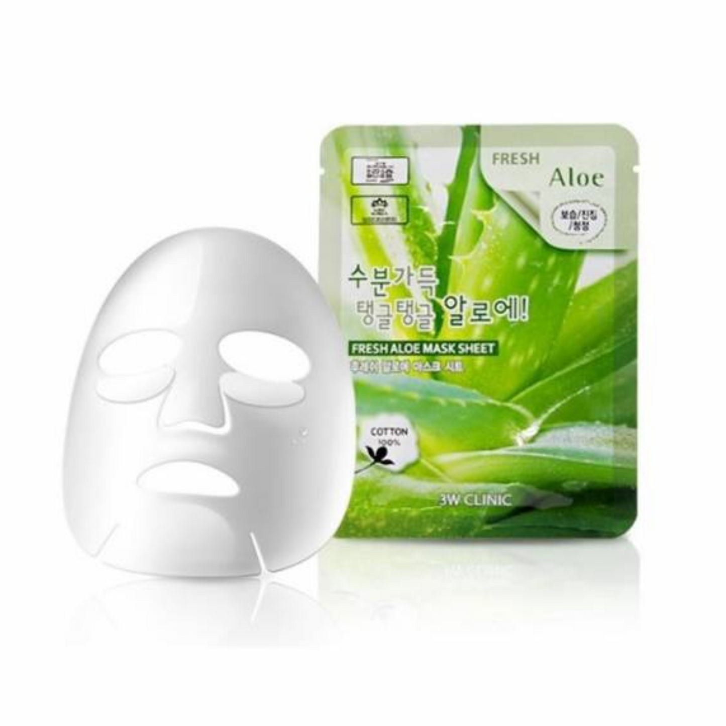 3W CLINIC Fresh Aloe Mask Sheet 23ml