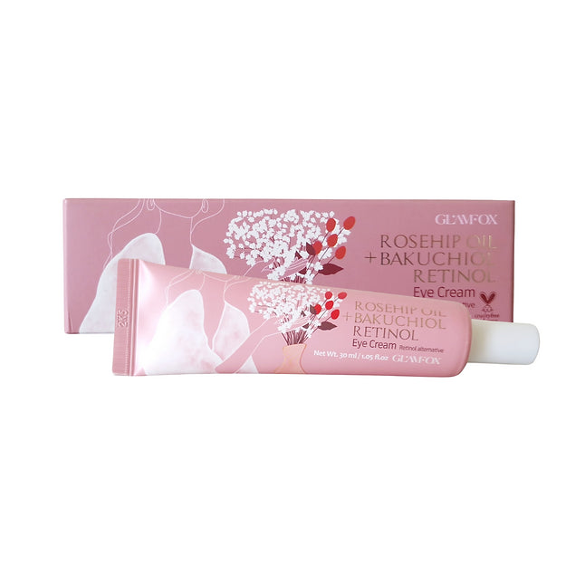 GLAMFOX Rosehip Oil + Bakuchiol Retinol Eye Cream 30ml