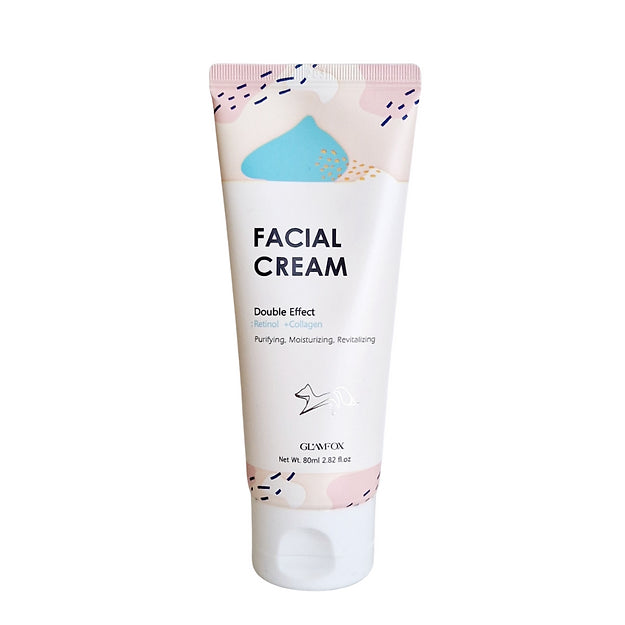 GLAMFOX Facial Cream Double Effect Retinol + Collagen 80ml