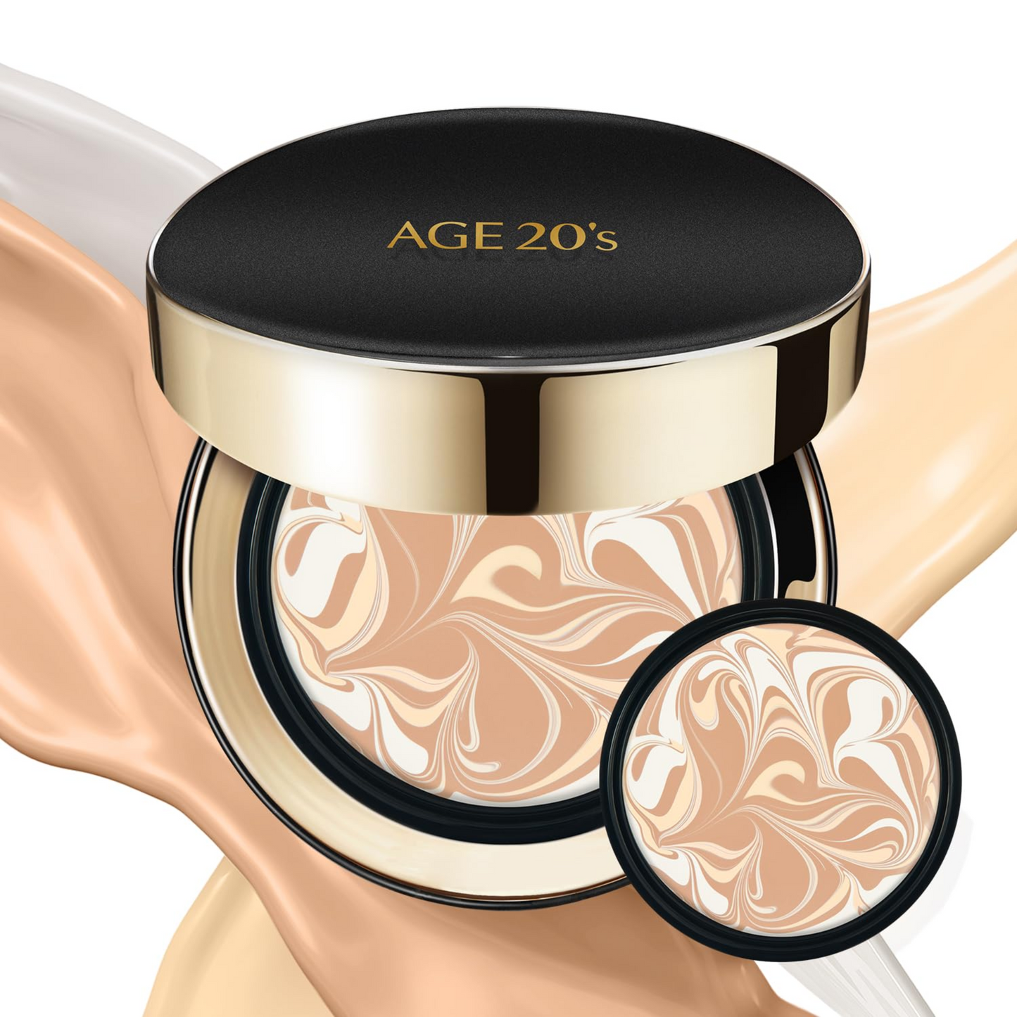 AGE 20's Signature Essence Cover Pact Intense Cover #21 Light Beige