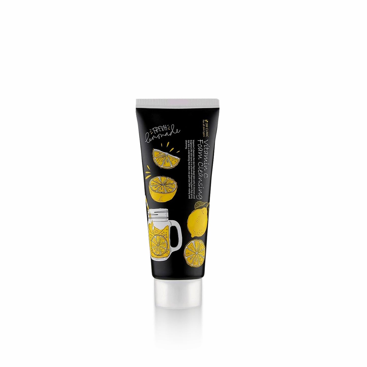 3W CLINIC Vitamin C Cleansing Foam 100ml