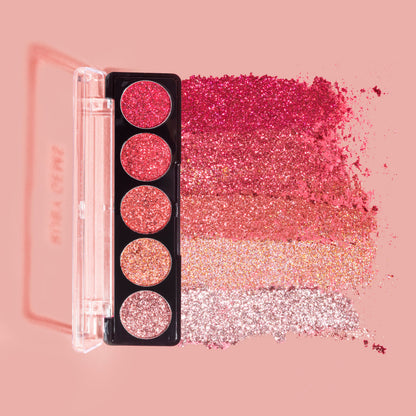 GLITTER GEMS | 5 SHADE GLITTER PALETTES