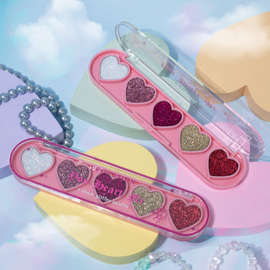 Dear Cupid - You Heart Me 5 Shade Glitter Palette
