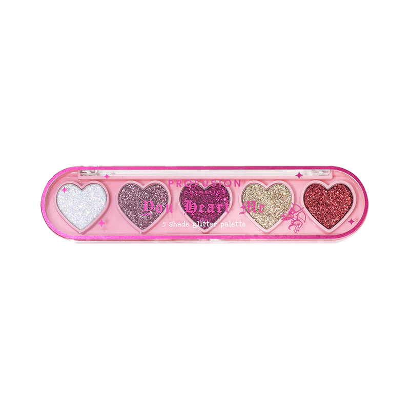 Dear Cupid - You Heart Me 5 Shade Glitter Palette