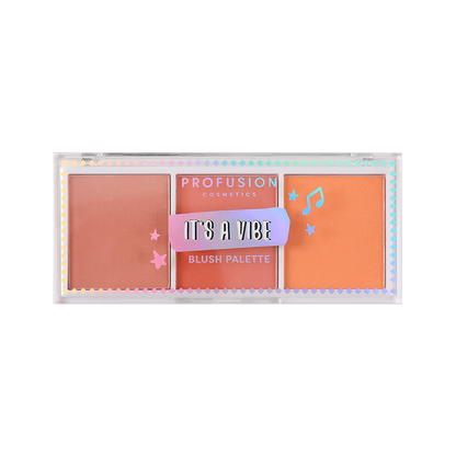 IT'S A VIBE | ADMIT ONE 3 SHADE BLUSH PALETTE