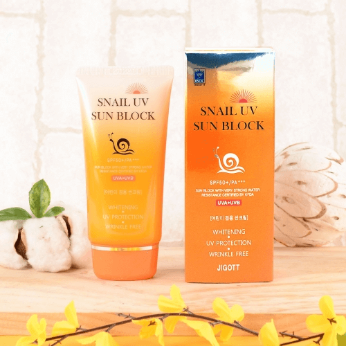 JIGOTT Snail UV Sun Block SPF50+/PA+++ 70ml