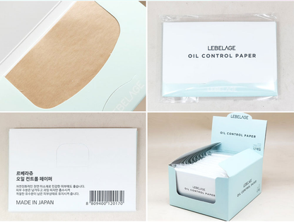 LEBELAGE Oil Control Paper 1 Pack (50pcs)