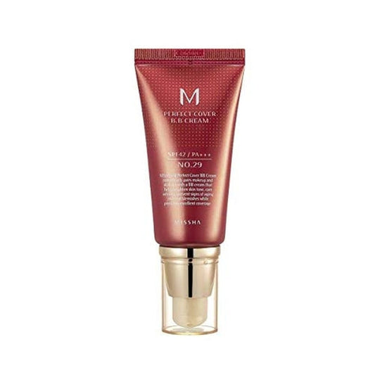 Missha M Perfect Cover BB Cream SPF42 PA+++ 50ml - No. 29 Caramel Beige