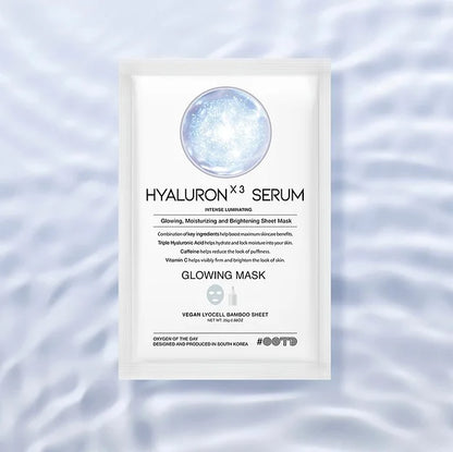 OOTD Hyaluron x3 Serum Glowing Mask 25g