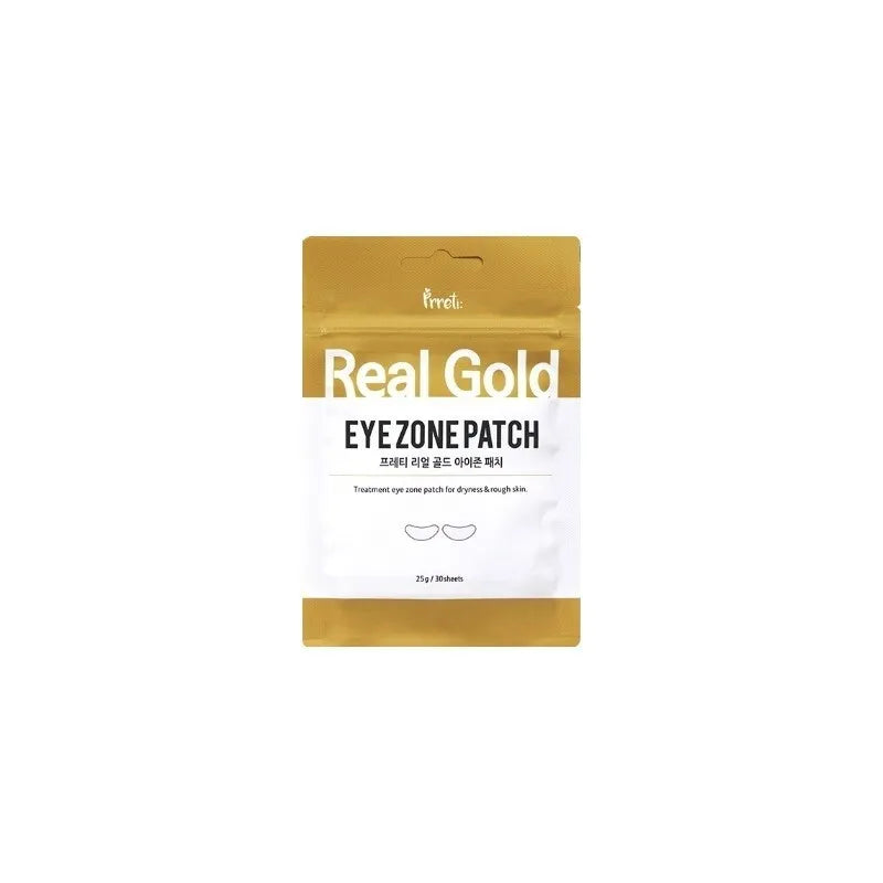 PRRETI Real Gold Eye Zone Patch 30 Sheets