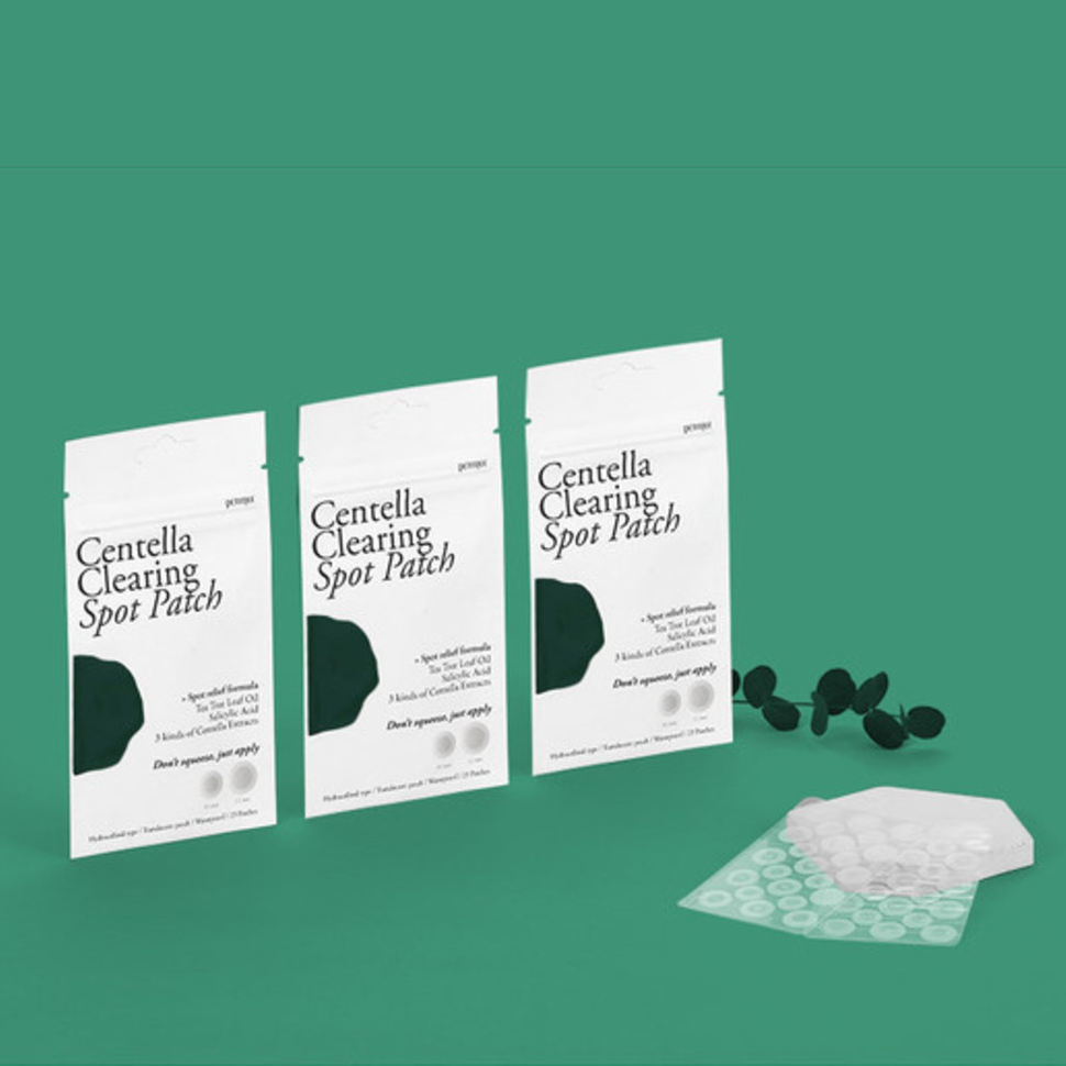 PETITFEE Centella Clearing Spot Patch 1Pouch (23pcs)