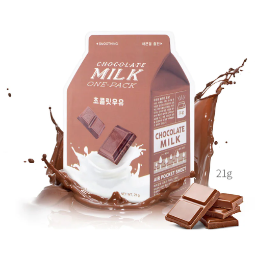 A'PIEU Chocolate Milk One-Pack Face Mask Sheet 21g