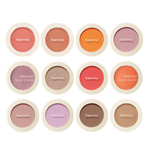 THE SAEM Saemmul Single Blusher #BE02 Flash Beige 5g *EXPIRY DATE