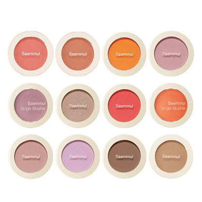 THE SAEM Saemmul Single Blusher #CR03 Sunshine Coral 5g