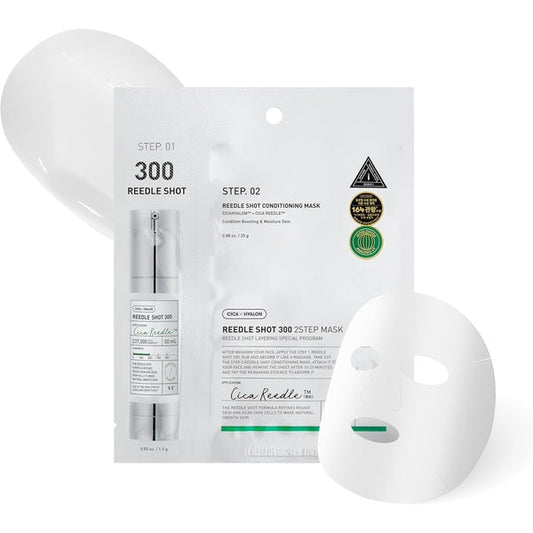 VT Cosmetics Reedle Shot 300 2-Step Mask - 1 Mask (25g)