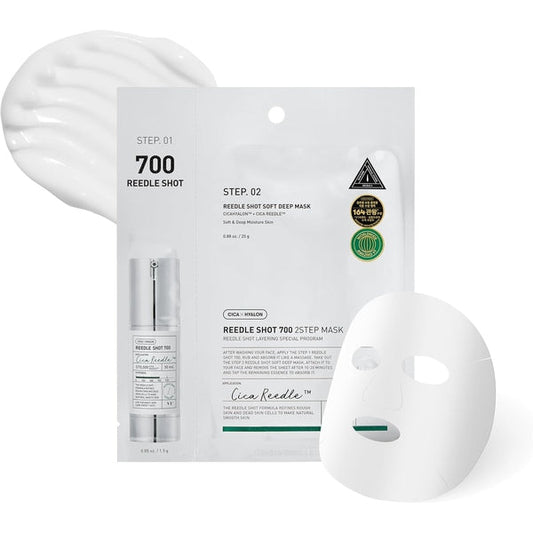 VT Cosmetics Reedle Shot 700 2-Step Face Mask - 1 Face Mask (25g)