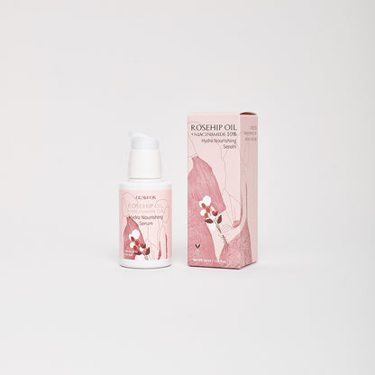 GLAMFOX Rosehip + Niacinamide 10% Hydra Nourishing Serum 50ml