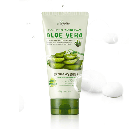 ESFOLIO Soothing Cleansing Foam Aloe Vera 150g