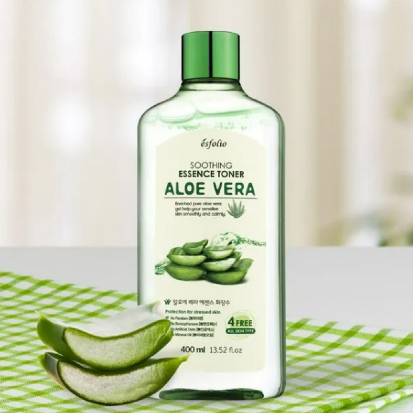 ESFOLIO Moisture Essence Toner Aloe Vera 400ml