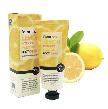 FARMSTAY Intensive Moisture Foot Cream Lemon 100ml