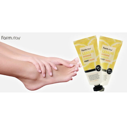 FARMSTAY Intensive Moisture Foot Cream Lemon 100ml