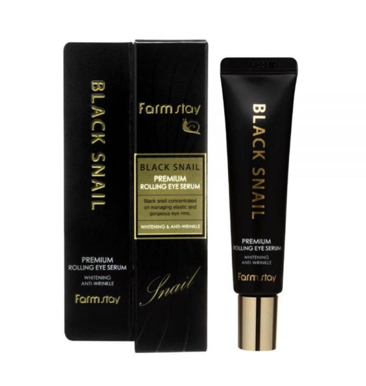 FARMSTAY Black Snail Premium Rolling Eye Serum 25ml