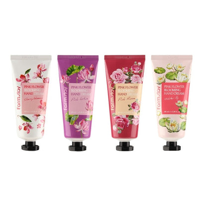 FARMSTAY Pink Flower Blooming Hand Cream 100ml