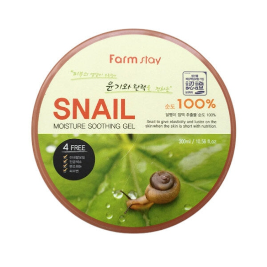 FARMSTAY Snail Moisture Soothing Gel 300ml