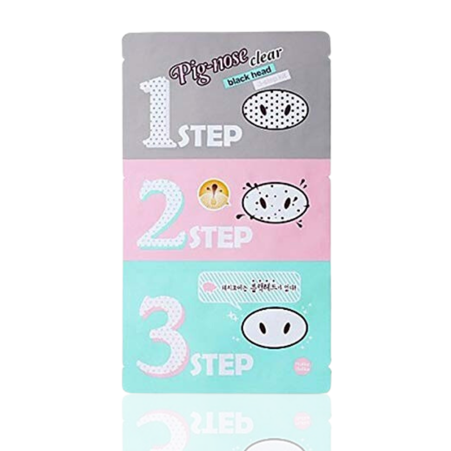 HOLIKA HOLIKA Pig Nose Clear Black Head 3-Step Kit - 1pcs