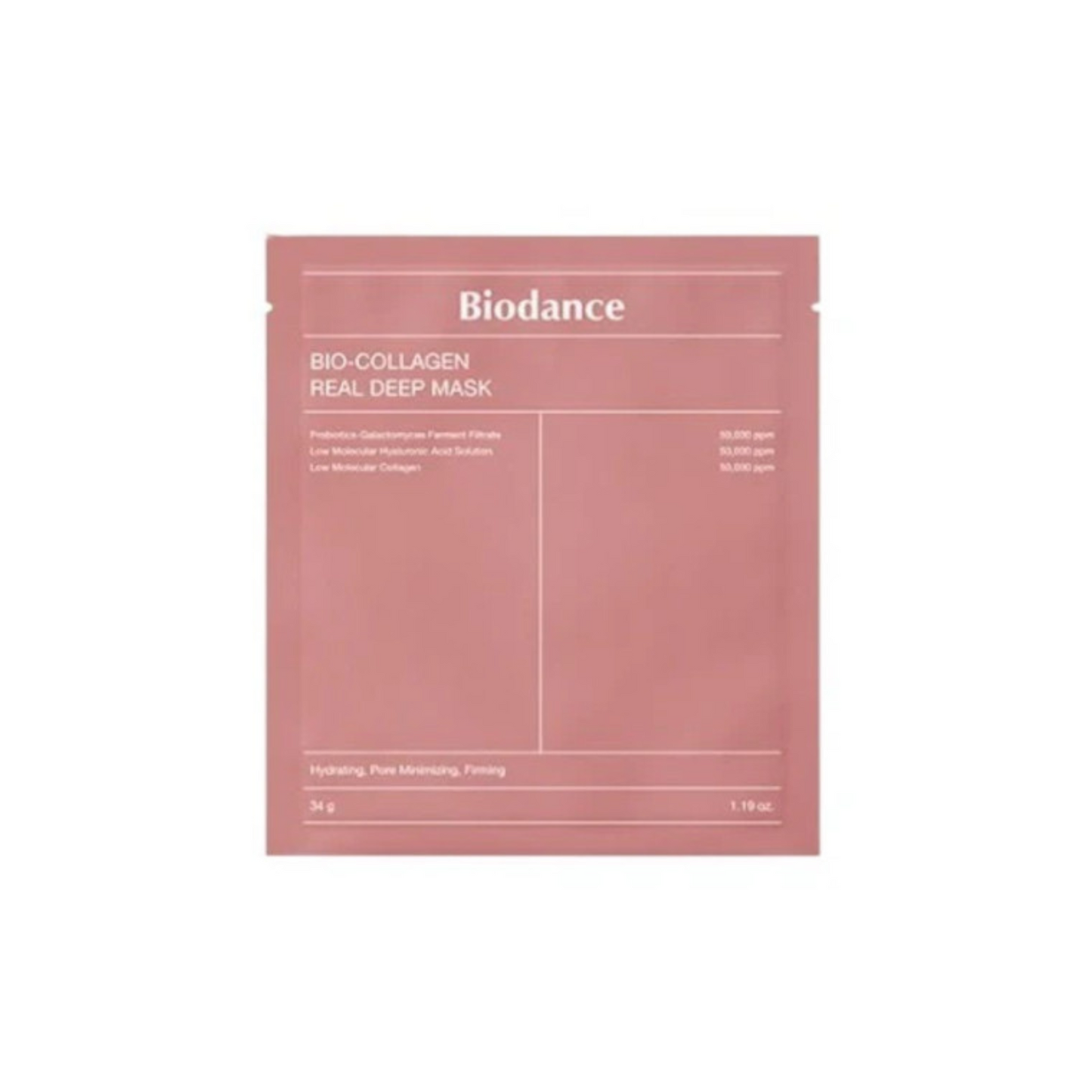 BIODANCE Bio-Collagen Real Deep Mask 34g - 1pc