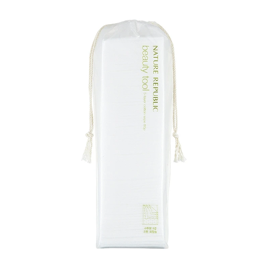 NATURE REPUBLIC Beauty Tool 5-Layer Cotton Wipe 1 Pack (80pcs)