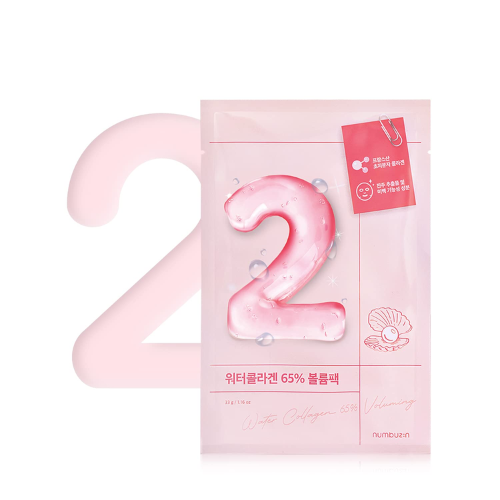 NUMBUZIN No.2 Water Collagen 65% Voluming Sheet Mask 33ml