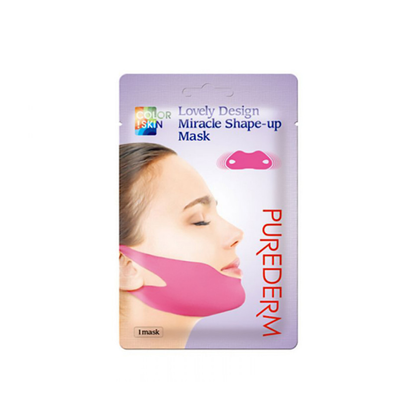 PUREDERM Lovely Design Miracle Shape-Up Mask 1pcs