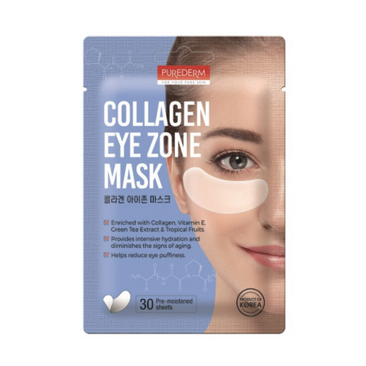 PUREDERM Collagen Eye Zone Mask 1 Pack (30sheets)