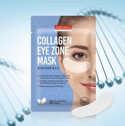 PUREDERM Collagen Eye Zone Mask 1 Pack (30sheets)