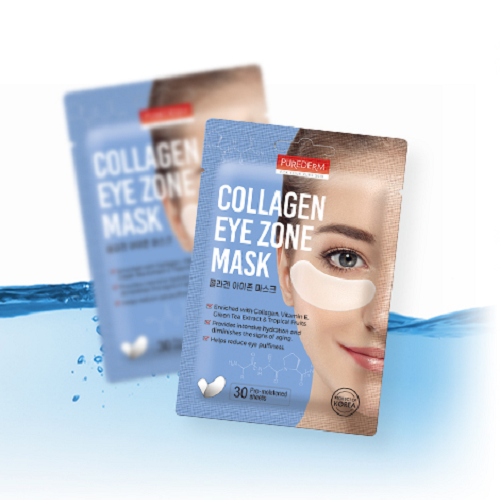 PUREDERM Collagen Eye Zone Mask 1 Pack (30sheets)