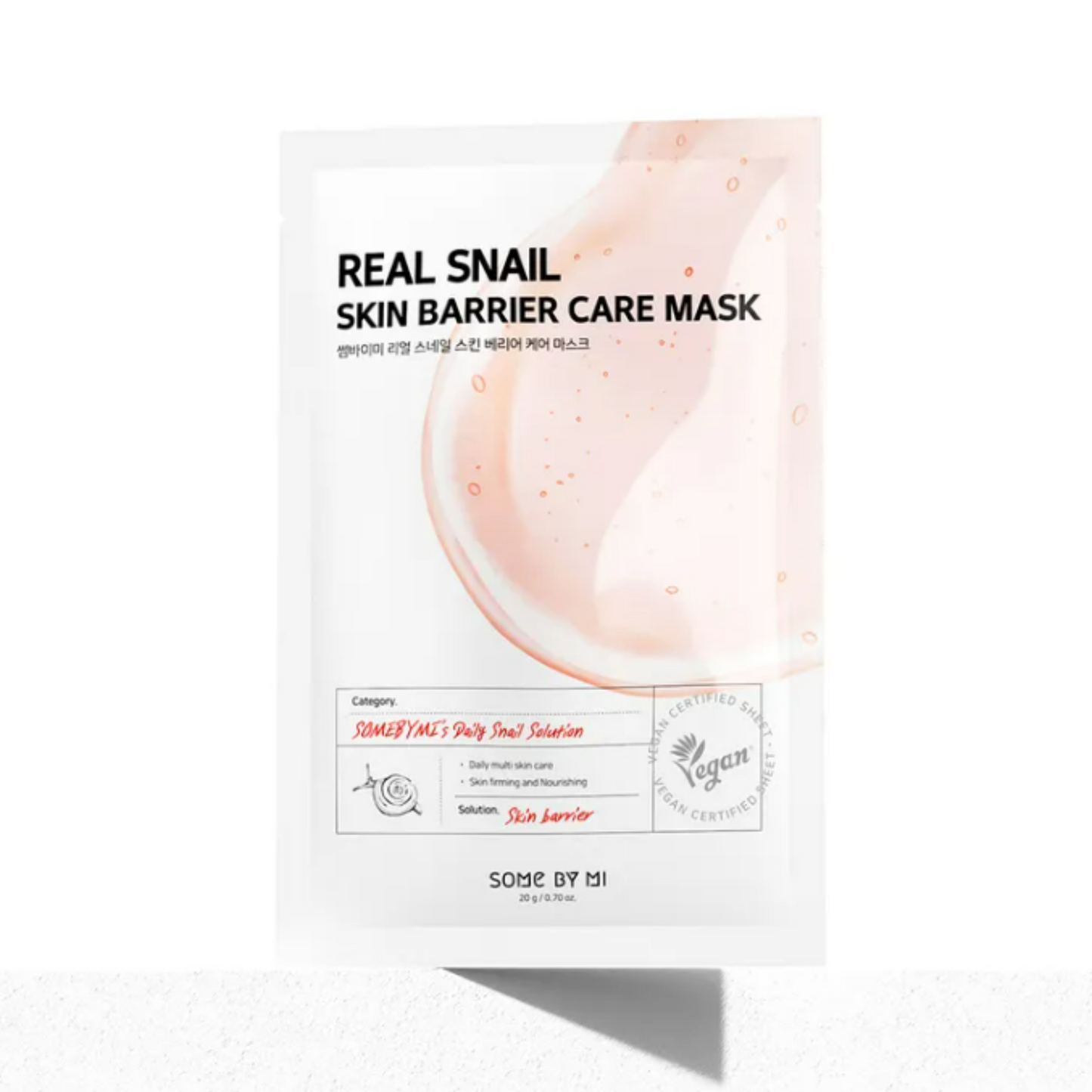 SOME BY MI Real Snail Skin Barrier Care Mask 20g