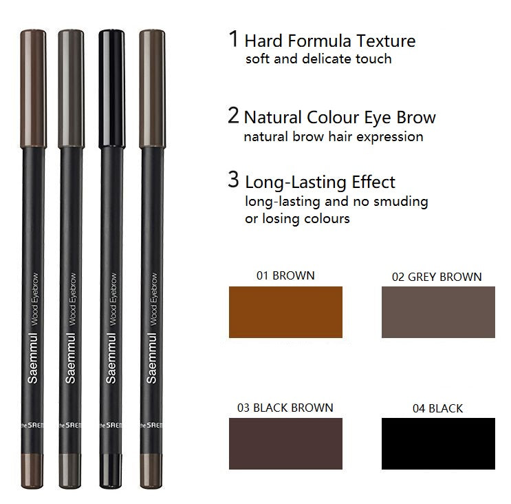 THE SAEM Saemmul Wood Eyebrow Pencil 1.8g